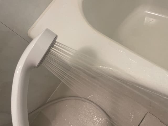 舞浜駅周辺にある三井ガーデンホテルのシャワーの水圧