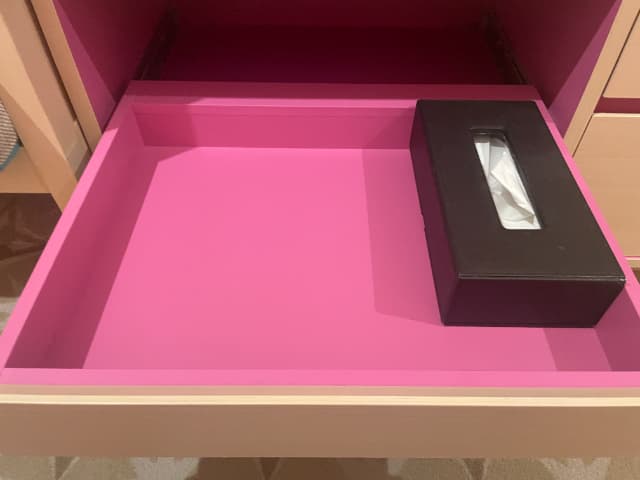 舞浜駅周辺にある三井ガーデンホテルのティッシュ