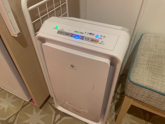 舞浜駅周辺にある三井ガーデンホテルの空気清浄機