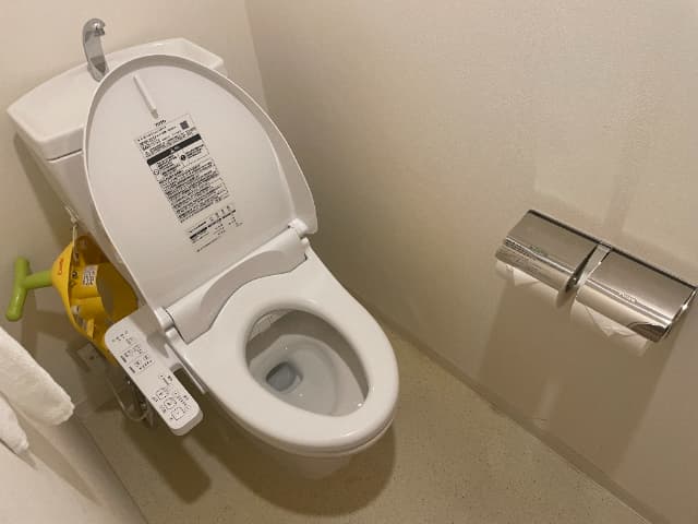 舞浜駅周辺にある三井ガーデンホテルのトイレ