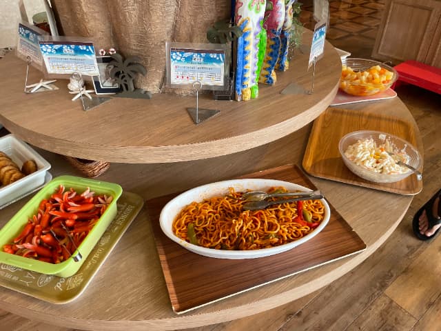 舞浜駅周辺にある三井ガーデンホテルのタコさんウインナー