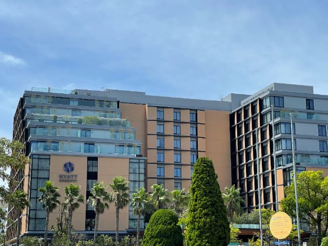 ハイアットリージェンシー東京ベイ正面