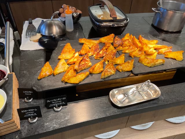 舞浜駅周辺にあるヒルトン東京ベイのプレーンフレンチトースト