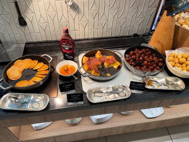 舞浜駅周辺にあるヒルトン東京ベイのパンケーキ