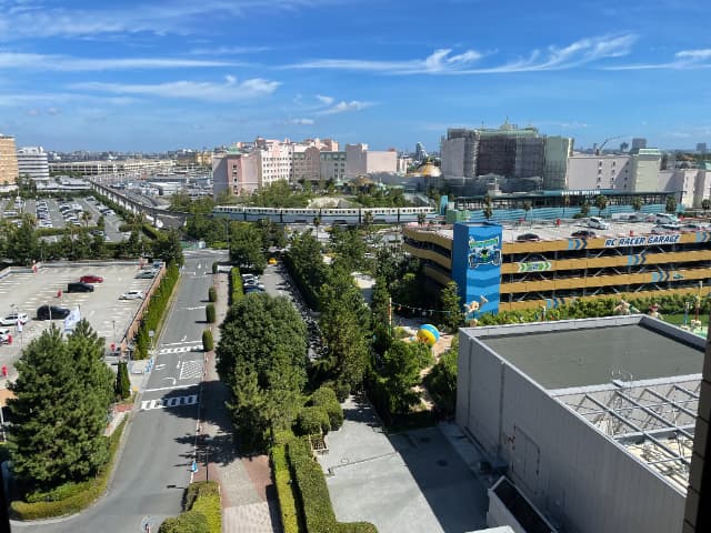 ヒルトン東京ベイのヒルトンルームからの眺め