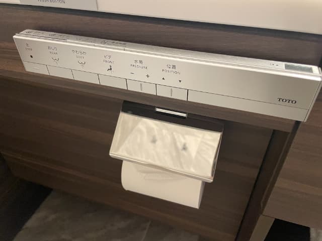ハイアットリージェンシー東京ベイのウォシュレット