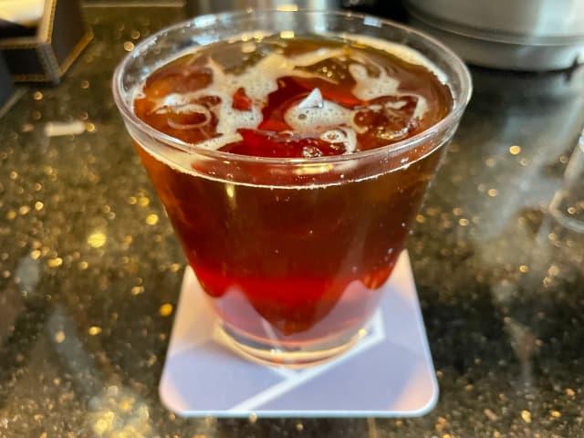 ハイアットリージェンシー東京ベイのモカ＆キリマンジャロのアイスコーヒー