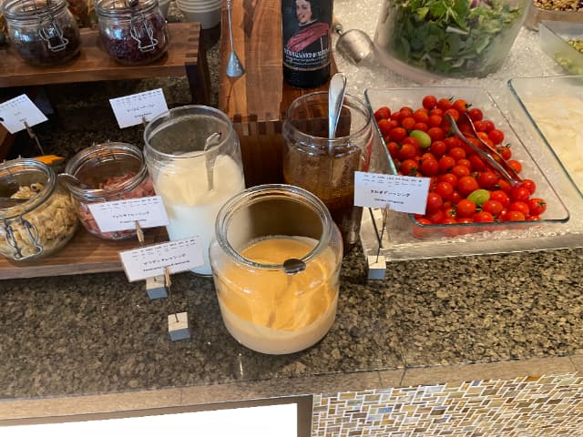 ハイアットリージェンシー東京ベイのサラダドレッシング4種