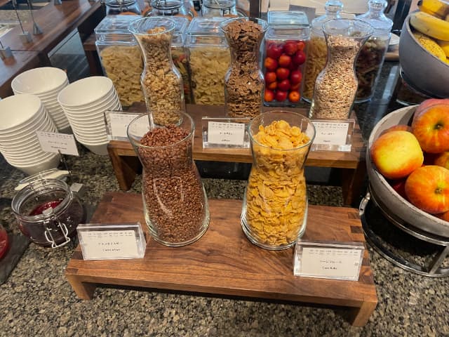 ハイアットリージェンシー東京ベイのシリアル5種