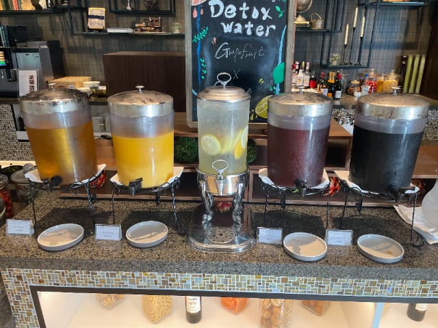 ハイアットリージェンシー東京ベイの5種類の飲み物