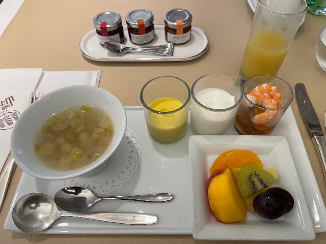 山のホテルのプレミアム朝食