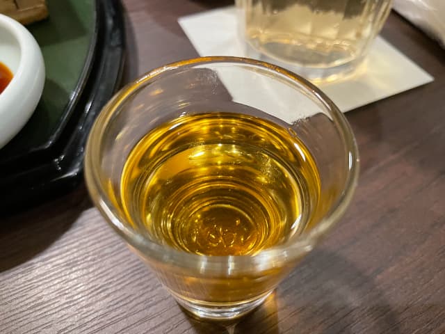 食前酒：自家製梅酒