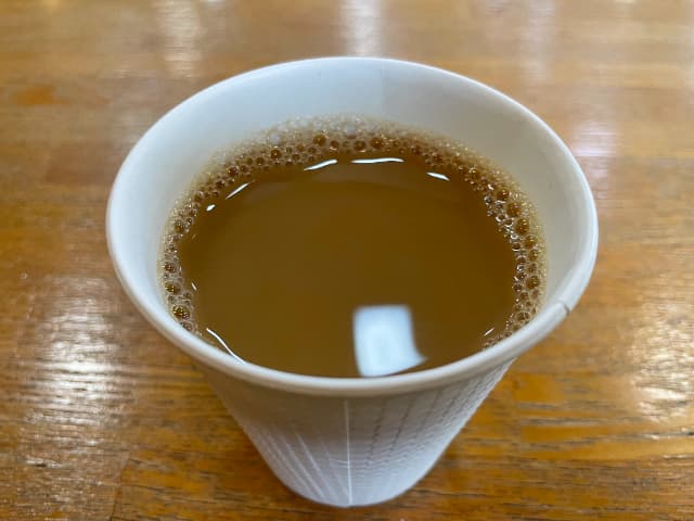 光雲荘のコーヒー