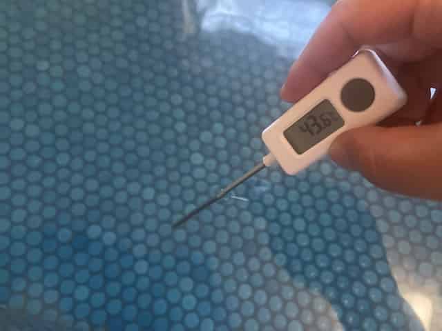 伊勢屋旅館の湯温