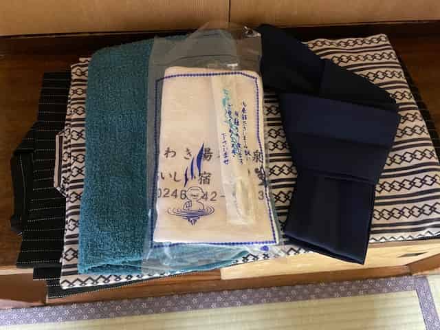 伊勢屋旅館のアメニティ